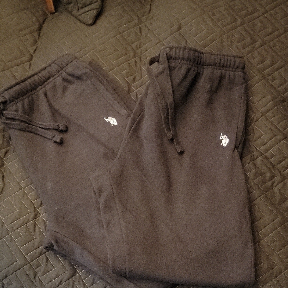 Polo by Ralph Lauren Kids Black Sweatpants